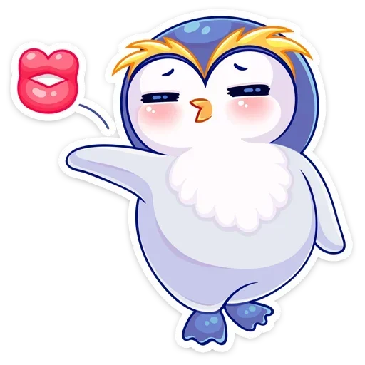 😘 Стикер «Юки» для Telegram