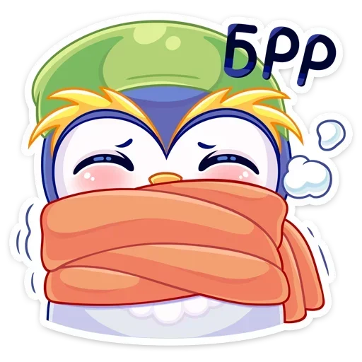 🥶 Стикер «Юки» для Telegram