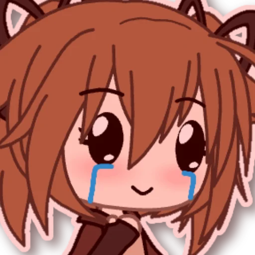 🥲 Стикер «Yuki» для Telegram
