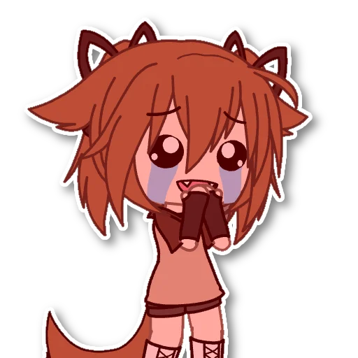 🤣 Стикер «Yuki» для Telegram