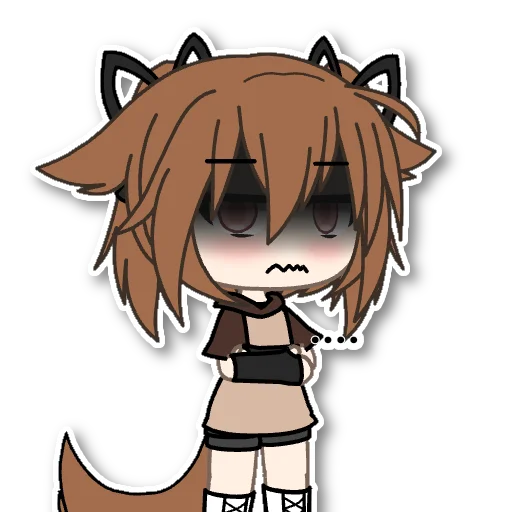 😖 Стикер «Yuki» для Telegram