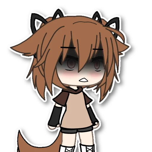 😟 Стикер «Yuki» для Telegram