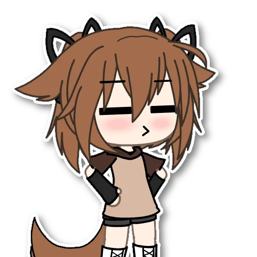 😗 Стикер «Yuki» для Telegram