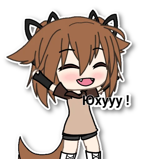 🥳 Стикер «Yuki» для Telegram