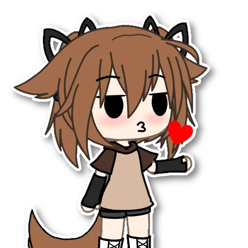 😘 Стикер «Yuki» для Telegram