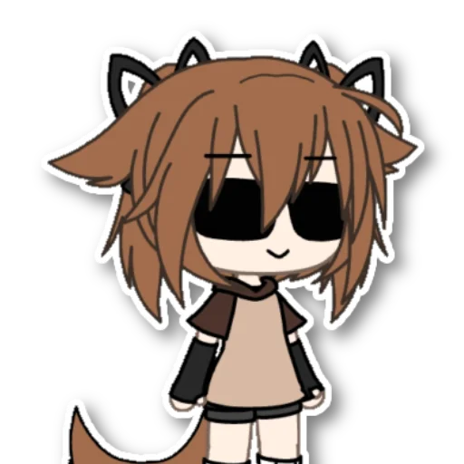 Стикерпак Yuki для Telegram