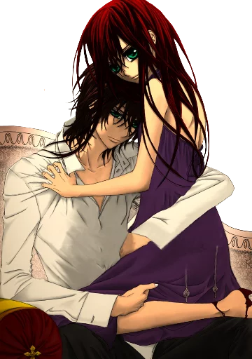❤ Стикер «Vampire Knight(YukiKros)» для Telegram