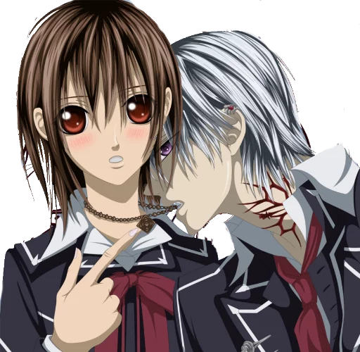 😧 Стикер «Vampire Knight(YukiKros)» для Telegram