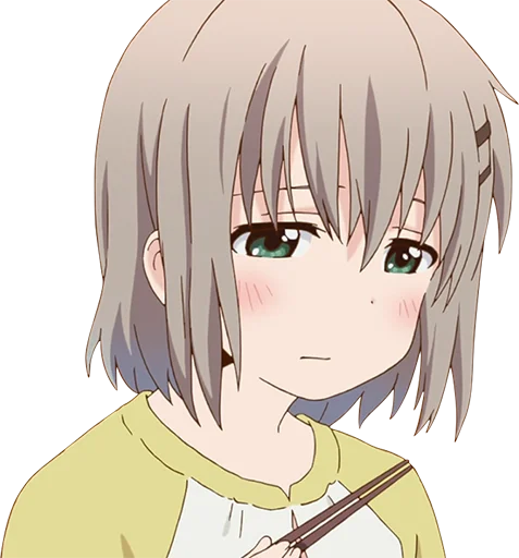 😞 Стикер «Yama no Susume - Aoi Yukimura» для Telegram
