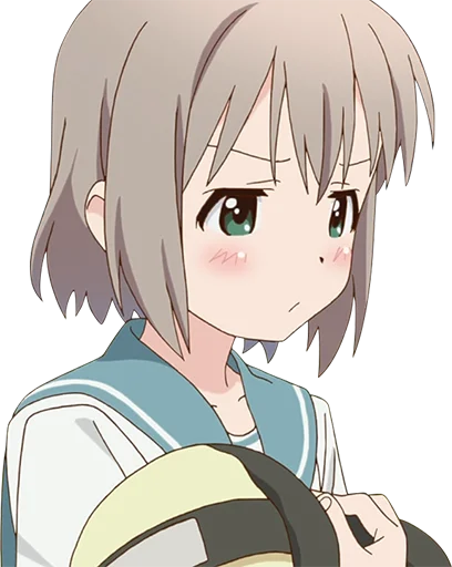 😤 Стикер «Yama no Susume - Aoi Yukimura» для Telegram