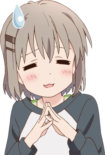 😅 Стикер «Yama no Susume - Aoi Yukimura» для Telegram