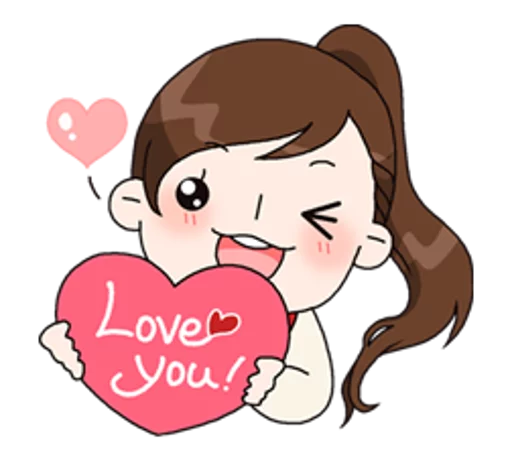 💕 Стикер «Yuko the Schoolgirl» для Telegram