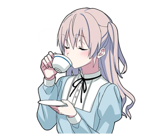 ☕️ Стикер «Yume Kawaii Boy 6» для Telegram