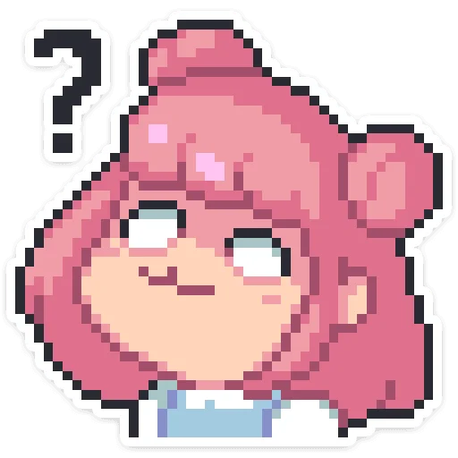 🤔 Стикер «Yumiko chan • Юмико» для Telegram