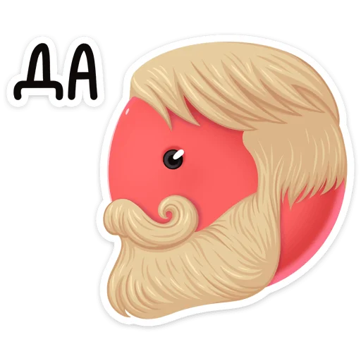 😐 Стикер «Двойной Нямик - новый набор из ВК.» для Telegram