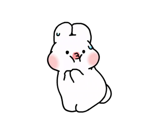 😳 Стикер «YUM RABBIT» для Telegram