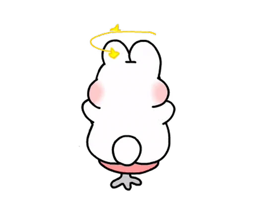 💫 Стикер «YUM RABBIT» для Telegram