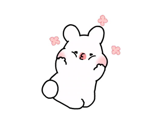 ☺️ Стикер «YUM RABBIT» для Telegram