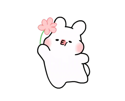 🌸 Стикер «YUM RABBIT» для Telegram