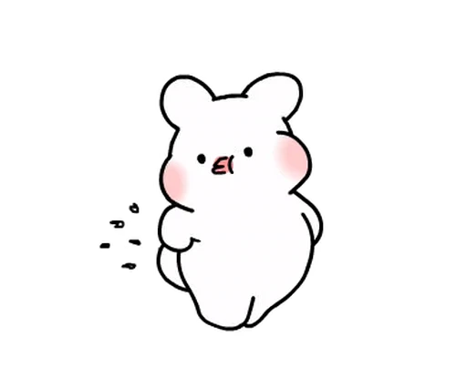 😕 Стикер «YUM RABBIT» для Telegram