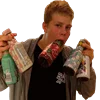 🍾 Эмодзи «YUNG LEAN» для Telegram