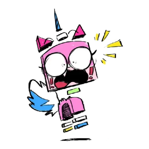 😱 Стикер «Юникитти» для Telegram