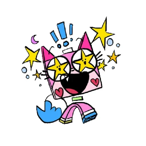 ⭐ Стикер «Юникитти» для Telegram