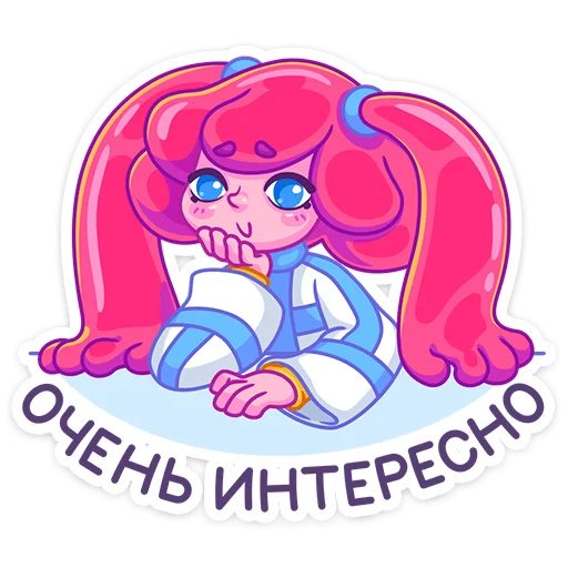 😔 Стикер «Юни» для Telegram