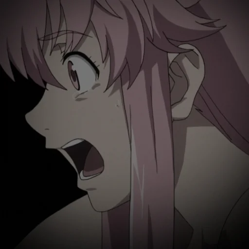 🗝 Стикер «Юно Гасай / Yuno Gasai» для Telegram