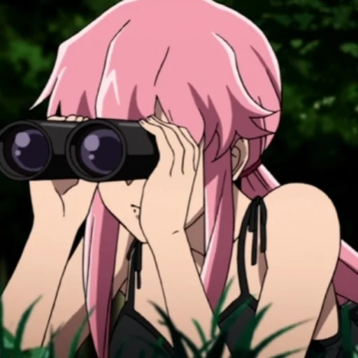 🍧 Стикер «Юно Гасай / Yuno Gasai» для Telegram