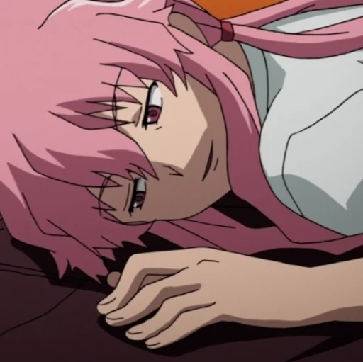 🛁 Стикер «Юно Гасай / Yuno Gasai» для Telegram