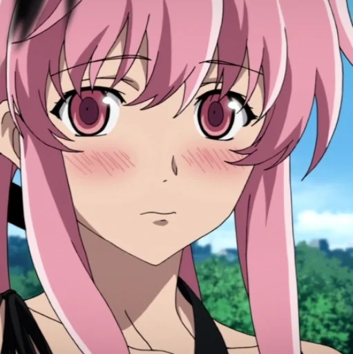 🤍 Стикер «Юно Гасай / Yuno Gasai» для Telegram