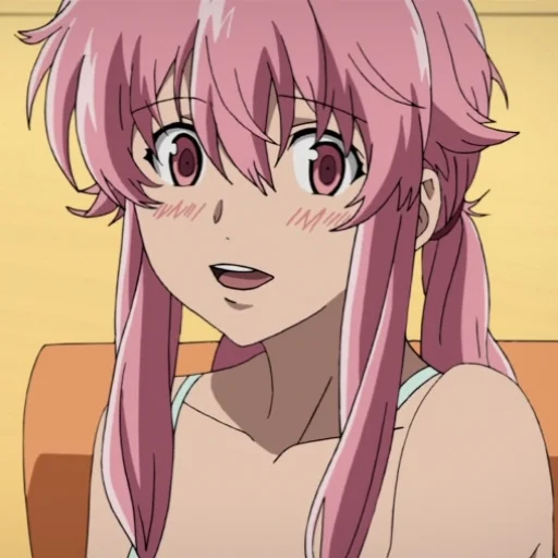 🧸 Стикер «Юно Гасай / Yuno Gasai» для Telegram