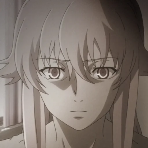 🍭 Стикер «Юно Гасай / Yuno Gasai» для Telegram