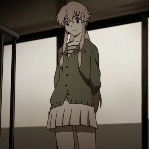 ☁️ Стикер «Юно Гасай / Yuno Gasai» для Telegram