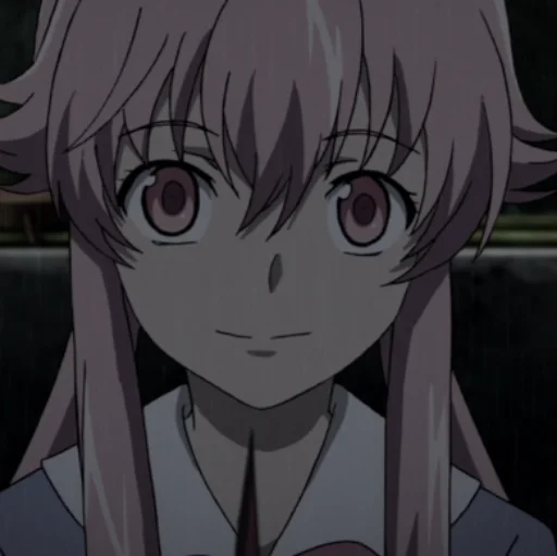 🎧 Стикер «Юно Гасай / Yuno Gasai» для Telegram