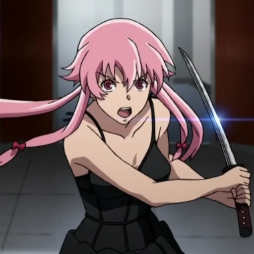 🐇 Стикер «Юно Гасай / Yuno Gasai» для Telegram