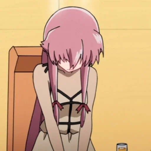 ☁️ Стикер «Юно Гасай / Yuno Gasai» для Telegram