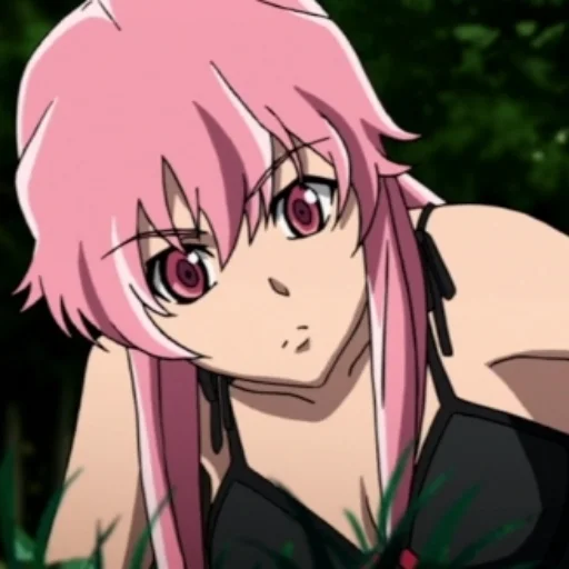 🥛 Стикер «Юно Гасай / Yuno Gasai» для Telegram