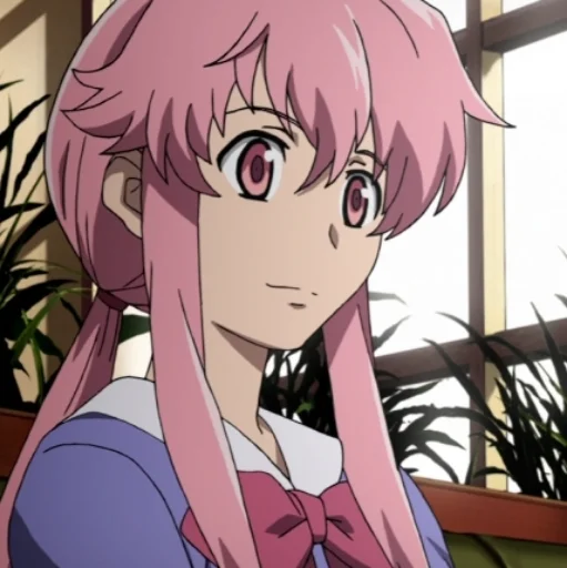 🧁 Стикер «Юно Гасай / Yuno Gasai» для Telegram