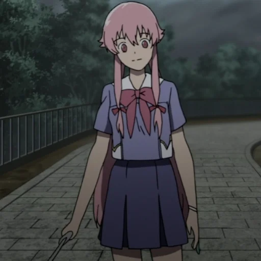 🩺 Стикер «Юно Гасай / Yuno Gasai» для Telegram