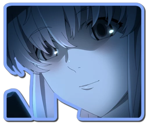 ☺️ Стикер «Yuno Gasai Future Diary» для Telegram