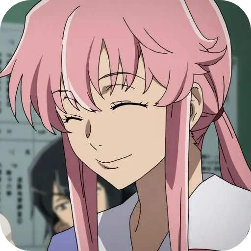 🥰 Стикер «Yuno Gasai» для Telegram