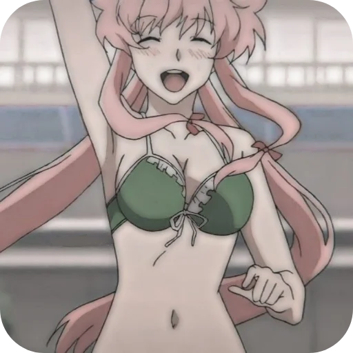 😊 Стикер «Yuno Gasai» для Telegram