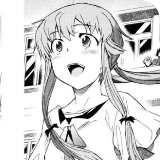 😁 Стикер «Yuno Gasai» для Telegram