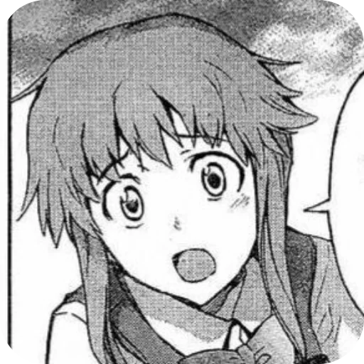 😨 Стикер «Yuno Gasai» для Telegram