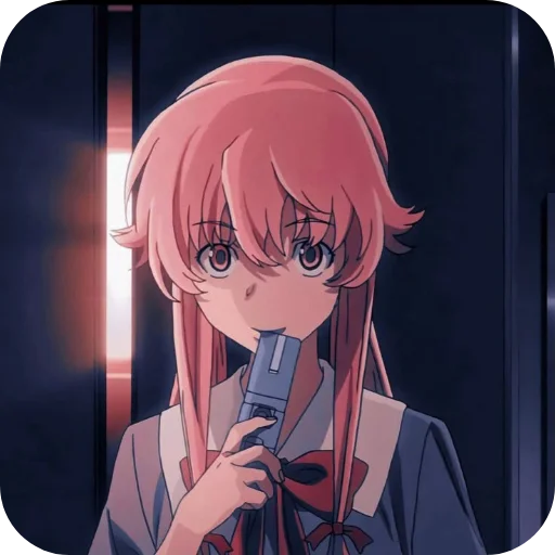 👄 Стикер «Yuno Gasai» для Telegram