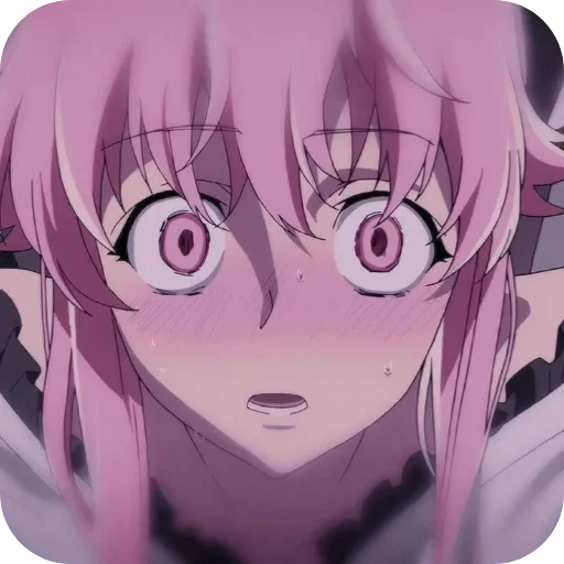 😳 Стикер «Yuno Gasai» для Telegram
