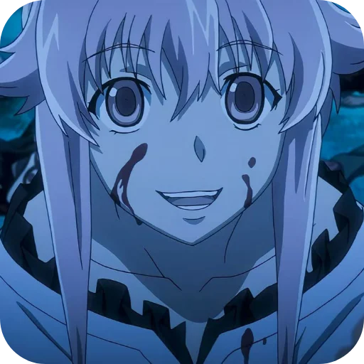 😁 Стикер «Yuno Gasai» для Telegram