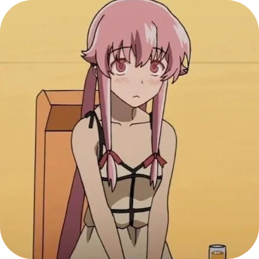 🙁 Стикер «Yuno Gasai» для Telegram